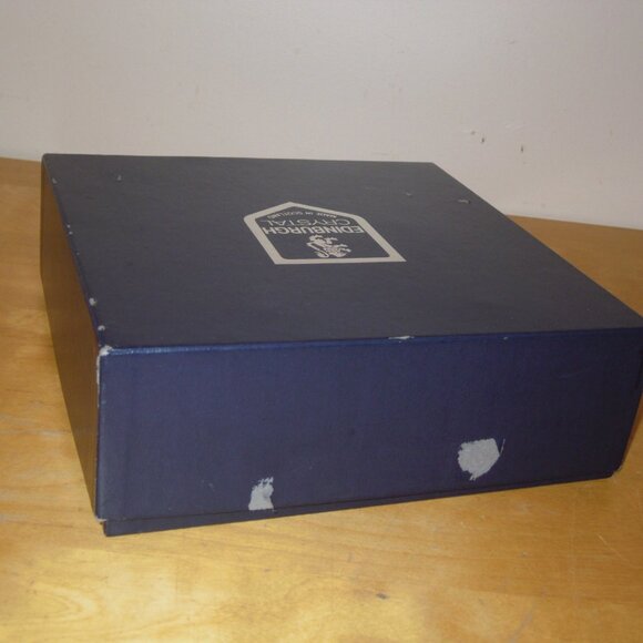 Vtg Boxed 4 Edinburgh Crystal Tumbler Whiskey Glasses 1986 Commonwealth Scotland - Picture 8 of 10